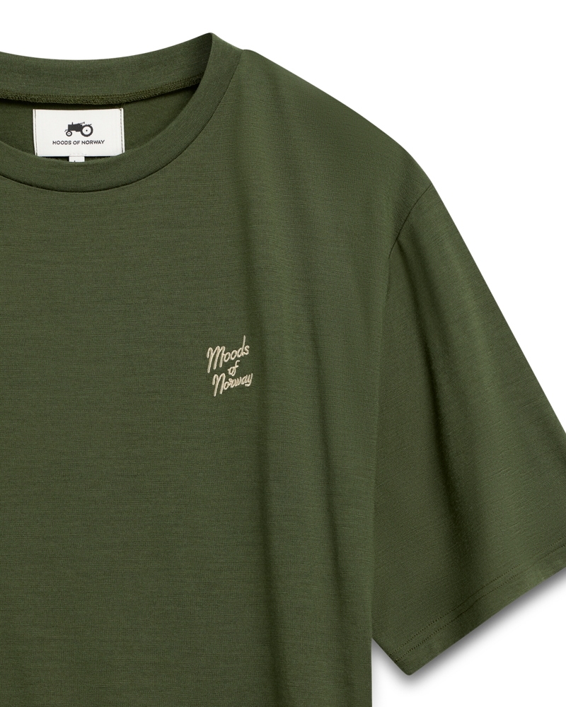 Wool Tee Green