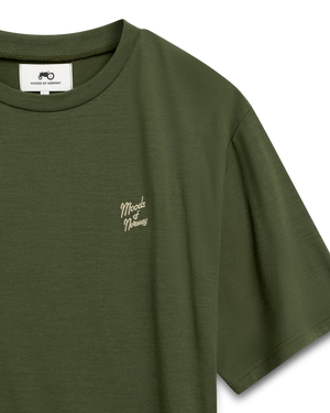 Wool Tee Green