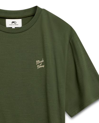 Wool Tee Green