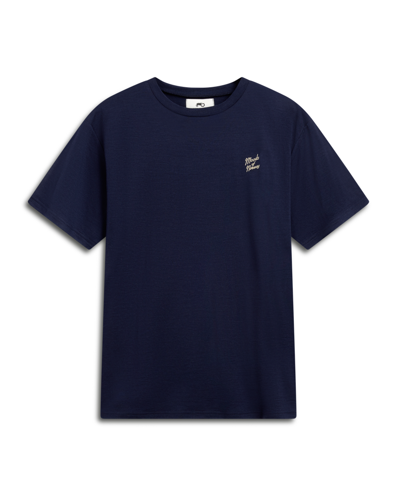 Wool Tee Navy