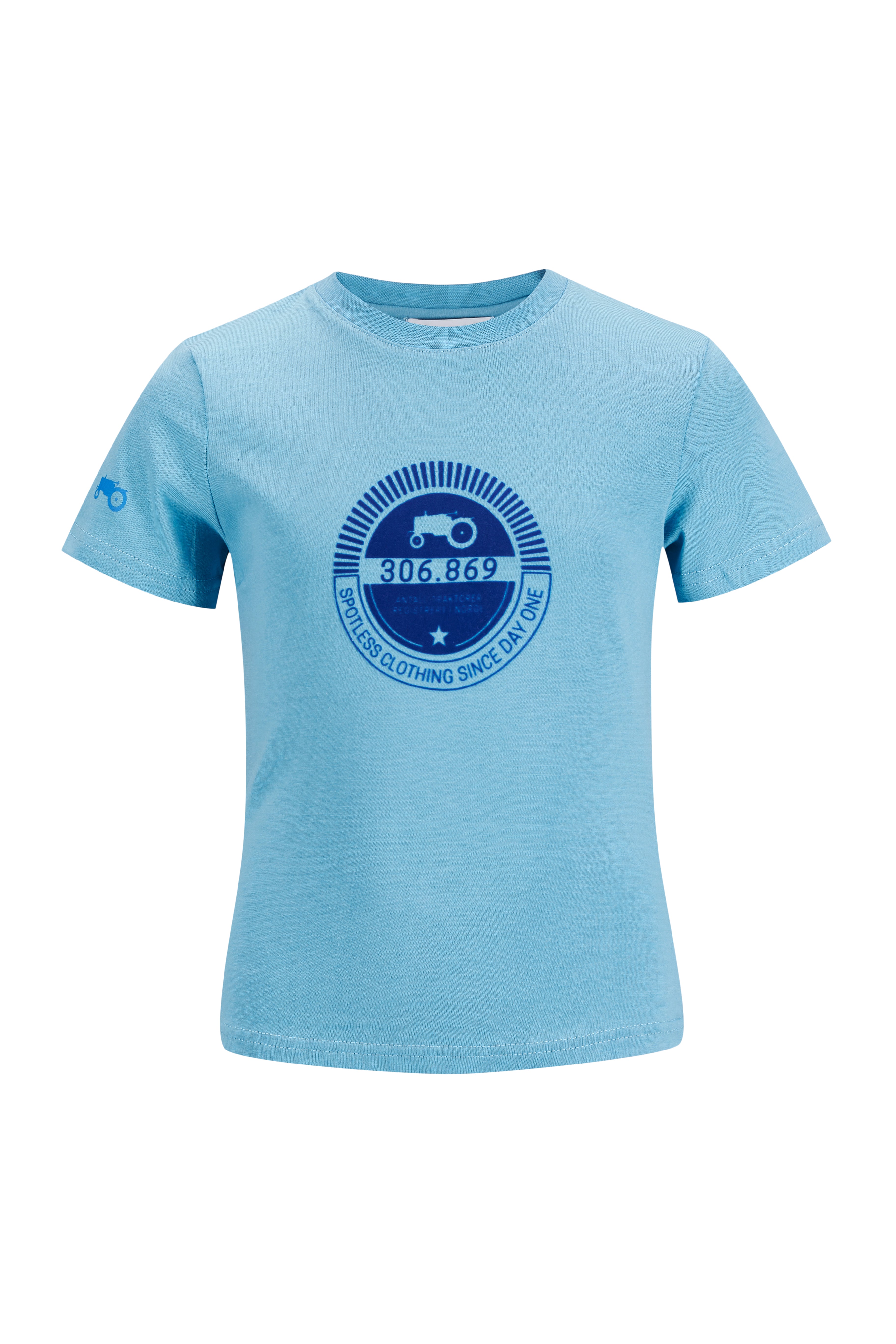 Kids flock print t-shirt