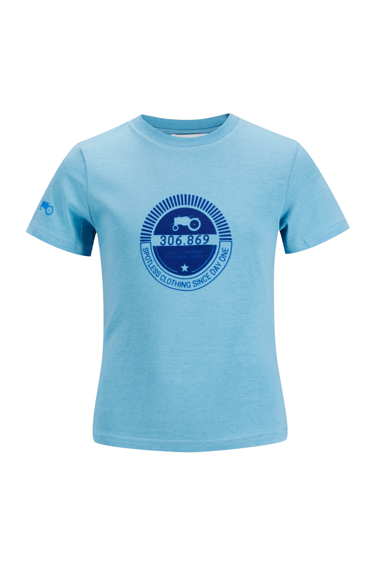 Kids flock print t-shirt