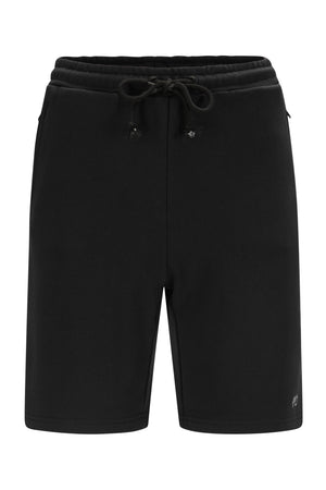 Bomull shorts m/zip
